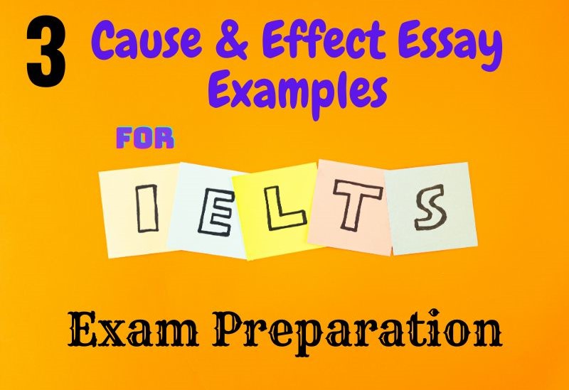 Cause and effect essay examples ielts